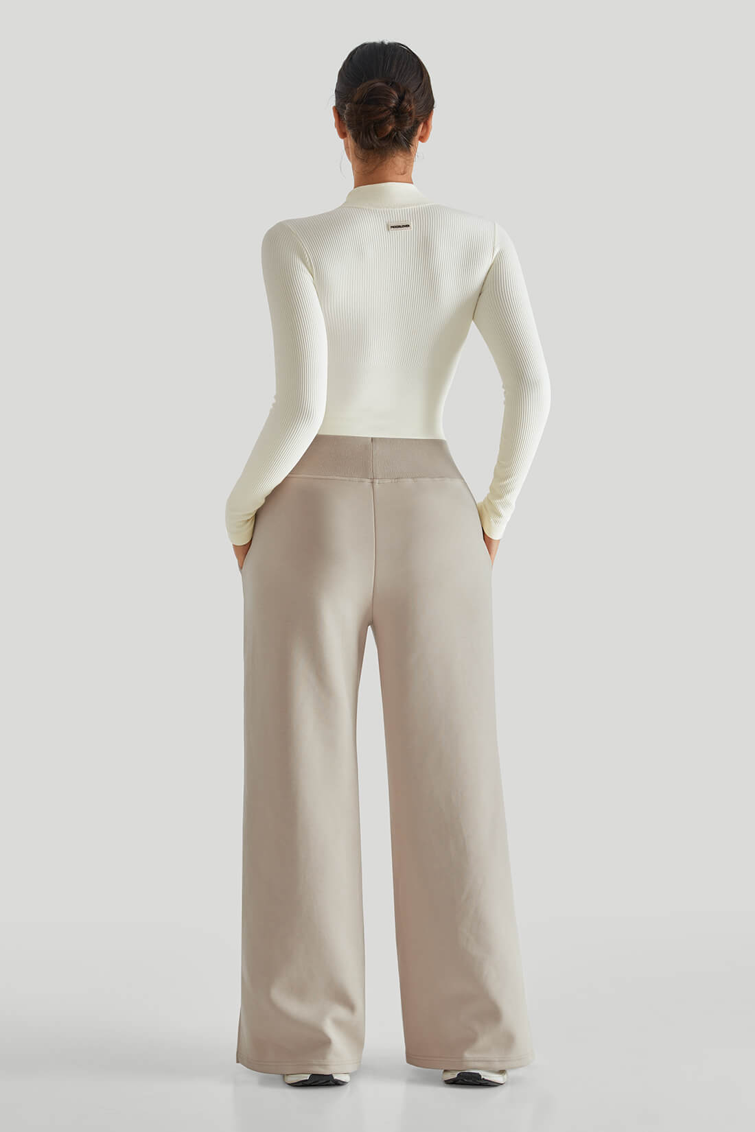 High Neck Sweater Pants Set