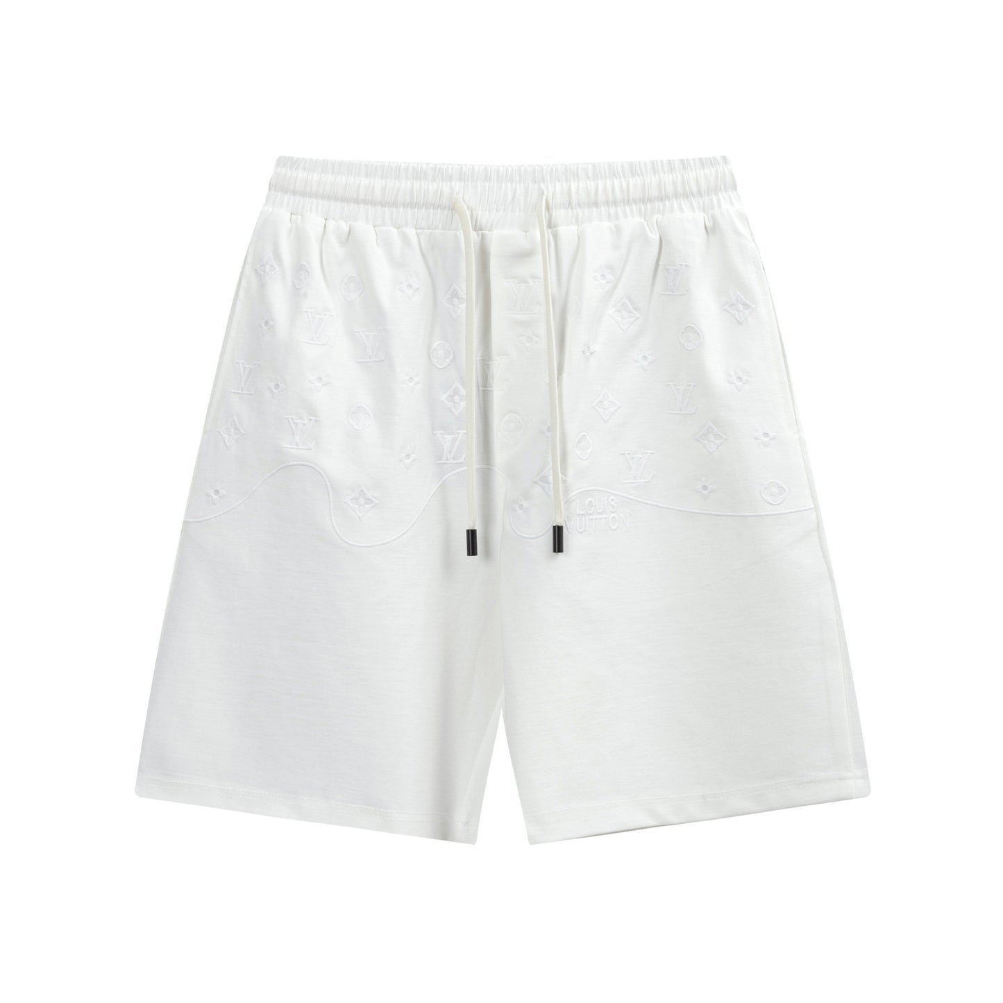 250408 New high-quality patchwork embroidered knitted shorts