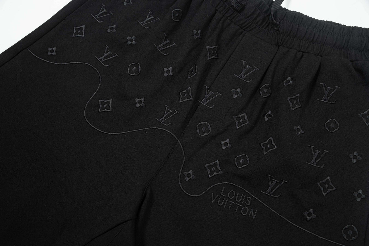 250408 New high-quality patchwork embroidered knitted shorts