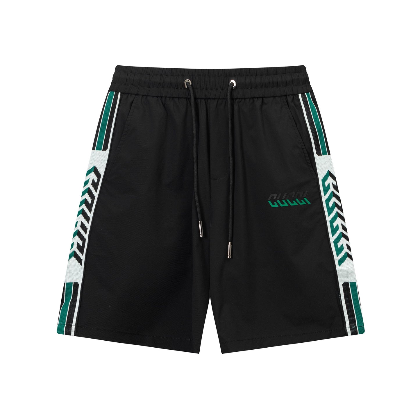 250408 New high-quality webbing patchwork embroidered shorts