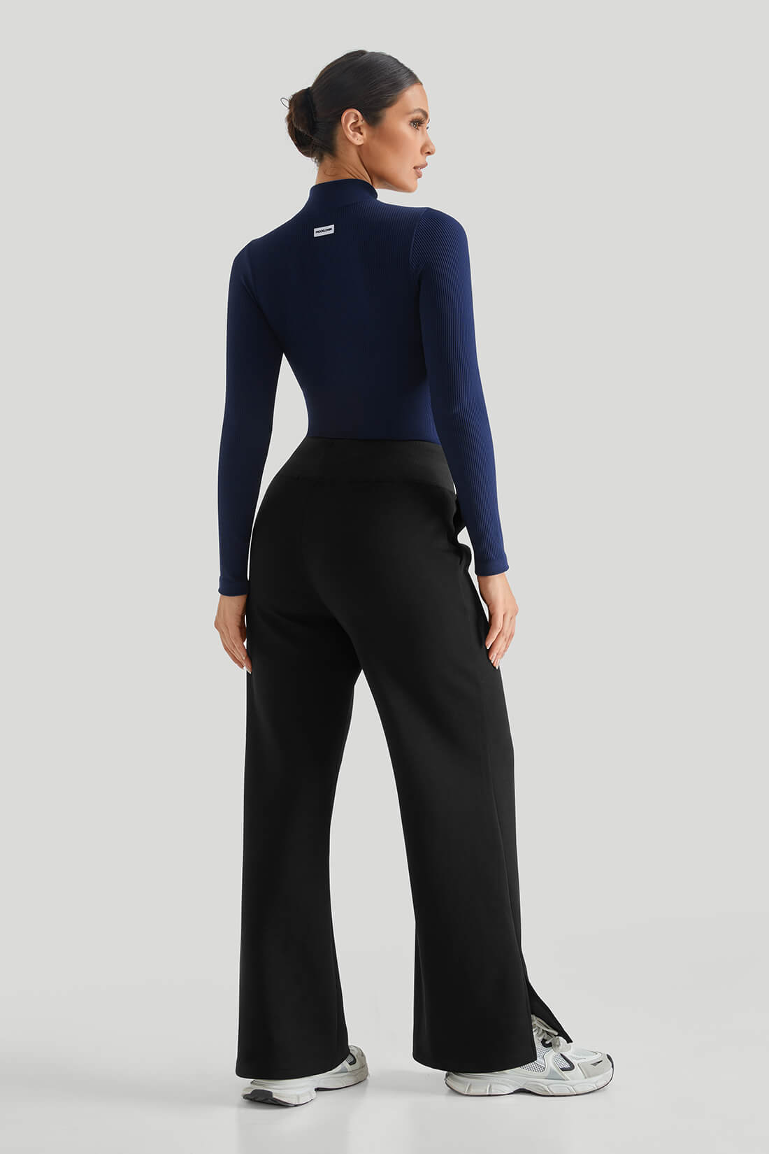 High Neck Sweater Pants Set