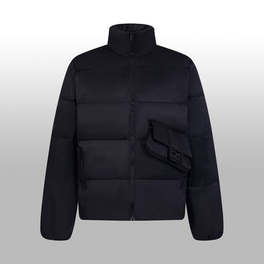 1014 High quality detail down jacket