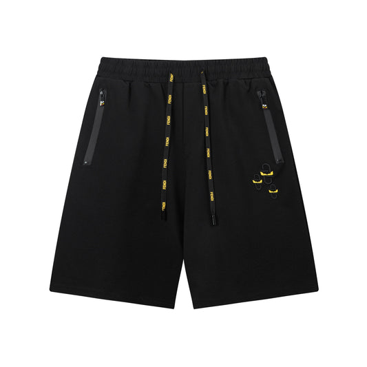 250408 New high-quality patchwork embroidered knitted shorts